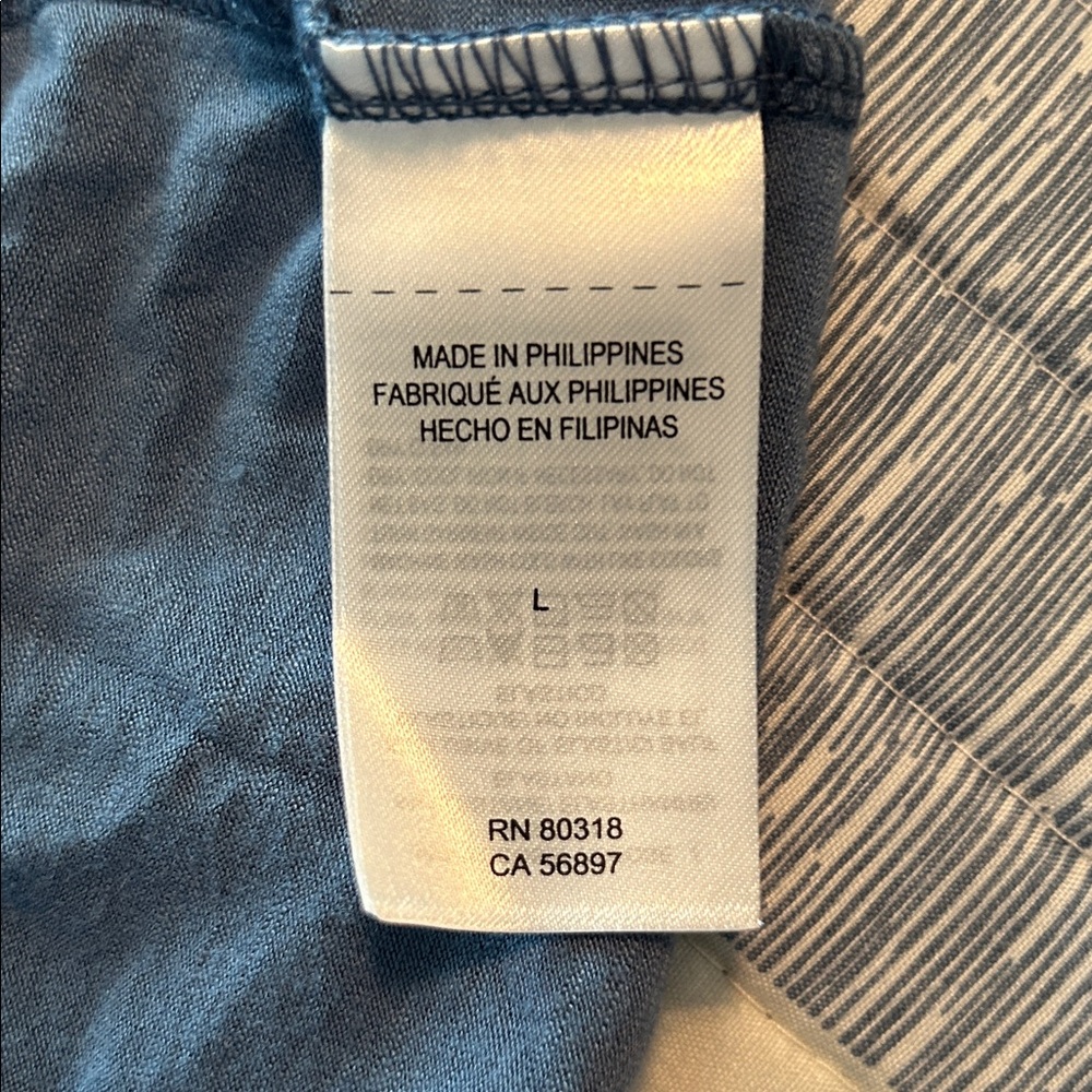 NWOT Lucky Brand Blue and White Floral Maxi Dress - Picture 8 of 11